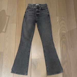 LE JEAN Charcoal Flare Women's Jeans